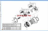 Fördermaschine Achsantrieb-Getriebe, Achsantrieb-Zus für  ec210 ec210b EC210 EC210B